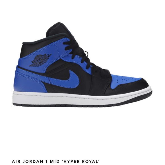 Jordan Other - Jordan Retro 1 Mid ‘Hyper Royal’ Men’s Size 11.5